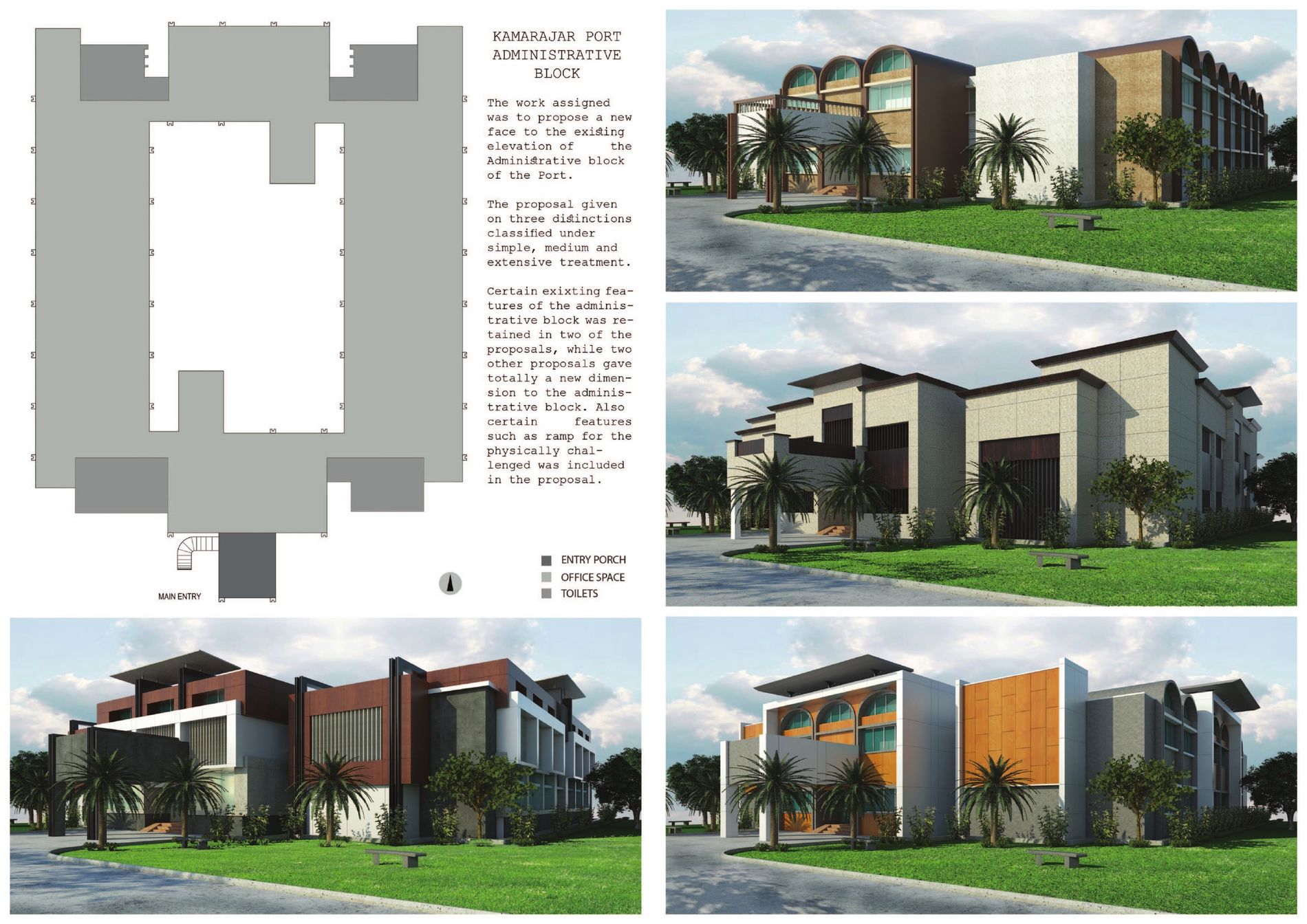 Plan & facade treatment options