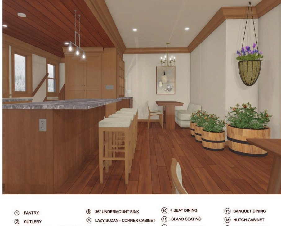 Oak kitchen & dining